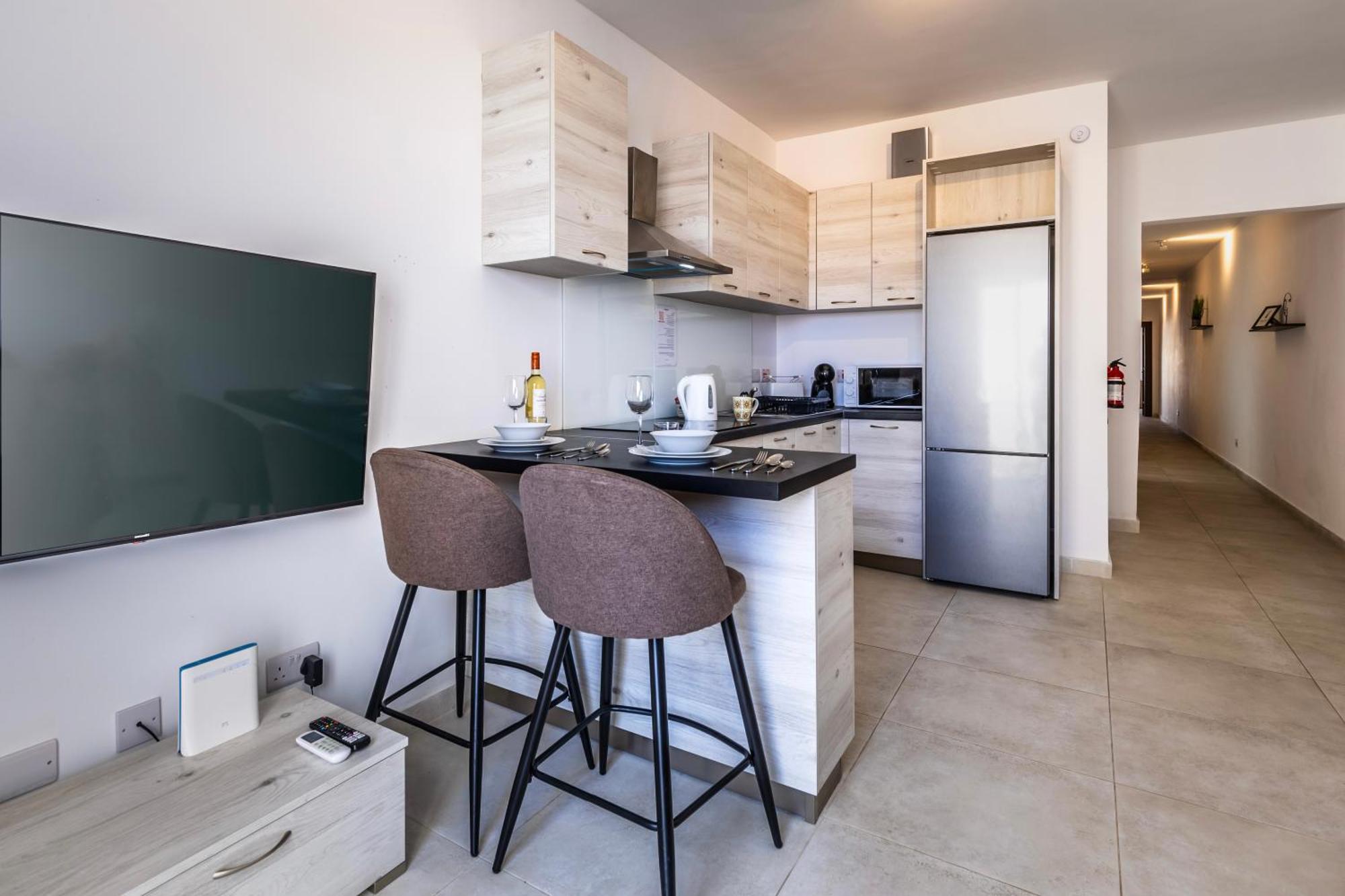 Dorris'S Apartment 5 Min Walk From St Julians San Ġwann 외부 사진